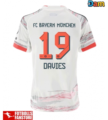 Bayern Munich Alphonso Davies #19 Bortatröja Dam 2025-26 Kortärmad